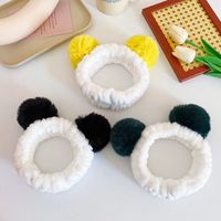 Cute Geometric Flannel Pom Poms Hair Band main image 5