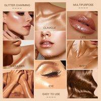 Cute Solid Color Plastic Shading Powder Highlight main image 3