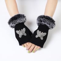 Women's Elegant Streetwear Heart Shape Flower Bow Knot Gloves 1 Piece sku image 23