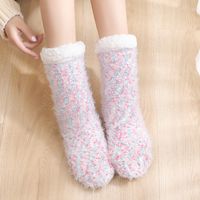 Women's Sweet Solid Color Polyester Crew Socks A Pair sku image 6