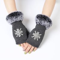 Women's Elegant Streetwear Heart Shape Flower Bow Knot Gloves 1 Piece sku image 34