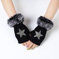 Women's Elegant Streetwear Heart Shape Flower Bow Knot Gloves 1 Piece sku image 29