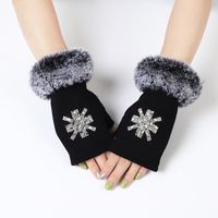 Women's Elegant Streetwear Heart Shape Flower Bow Knot Gloves 1 Piece sku image 33