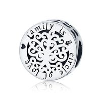 Casual Shiny Round Sterling Silver Inlay Zircon Jewelry Accessories sku image 3