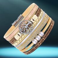 Lady Solid Color Alloy Wholesale Bangle main image 8