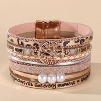Lady Solid Color Alloy Wholesale Bangle main image 10