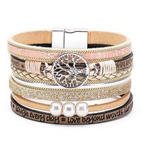 Lady Solid Color Alloy Wholesale Bangle main image 7