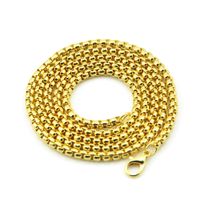 Simple Style Solid Color Alloy Men's Necklace sku image 4