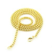Simple Style Solid Color Alloy Men's Necklace main image 5