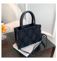 Women's Small Pu Leather Solid Color Basic Square Zipper Shoulder Bag Handbag Crossbody Bag sku image 1