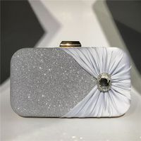 Women's All Seasons Polyester Solid Color Elegant Square Lock Clasp Evening Bag sku image 6