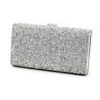 Silk Solid Color Square Evening Bags main image 5