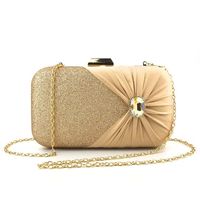 Women's All Seasons Polyester Solid Color Elegant Square Lock Clasp Evening Bag main image 1