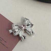 Casual Simple Style Star Bow Knot Rectangle Metal Inlay Rhinestones Hair Clip sku image 30