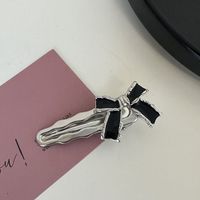 Casual Simple Style Star Bow Knot Rectangle Metal Inlay Rhinestones Hair Clip sku image 18