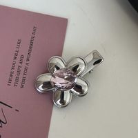 Casual Simple Style Star Bow Knot Rectangle Metal Inlay Rhinestones Hair Clip sku image 5
