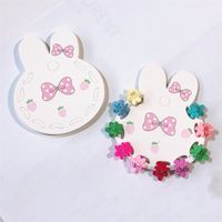 Simple Style Commute Rabbit Paper Jewelry Rack main image 4