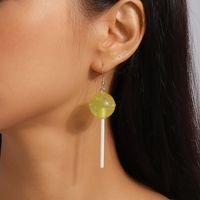 1 Pair Cute Candy Plastic Zinc Alloy Drop Earrings main image 9