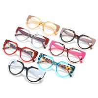 Elegant Basic Geometric Ac Oval Frame Full Frame Glasses main image 6