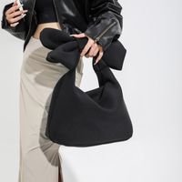Women's Medium All Seasons Nylon Solid Color Streetwear Square Zipper Shoulder Bag Handbag main image 5