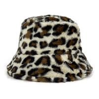 Women's Casual Leopard Wide Eaves Bucket Hat sku image 1
