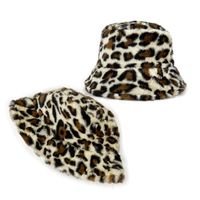 Women's Casual Leopard Wide Eaves Bucket Hat main image 1