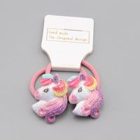 Cute Unicorn Resin Rubber Rubber Band sku image 6