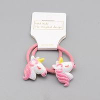 Cute Unicorn Resin Rubber Rubber Band sku image 14