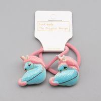 Cute Unicorn Resin Rubber Rubber Band sku image 9