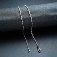 Basic Geometric Stainless Steel Plating Necklace sku image 5