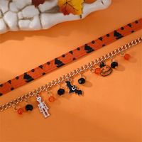 Exaggerated Funny Halloween Pattern Alloy Halloween Women's Layered Necklaces main image 2