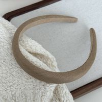 Simple Style Color Block Cloth Pleated Hair Band Hair Tie sku image 5