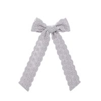 Cute Sweet Flower Bow Knot Cloth Lace Hair Clip sku image 6