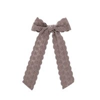 Cute Sweet Flower Bow Knot Cloth Lace Hair Clip sku image 10