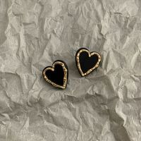 1 Pair Sweet Heart Shape Copper Ear Cuffs main image 3