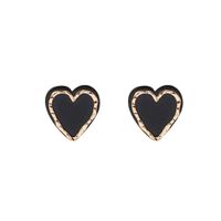1 Pair Sweet Heart Shape Copper Ear Cuffs main image 2