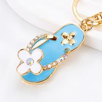 Streetwear Korean Style Heart Shape Shoe Metal Women's Bag Pendant Keychain sku image 5