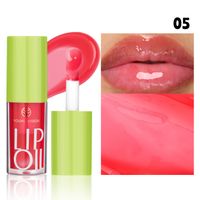 Elegante Glamour Color Sólido El Plastico Brillo De Labios sku image 5