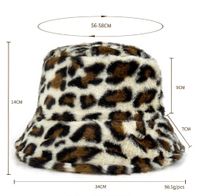 Women's Casual Leopard Wide Eaves Bucket Hat main image 2