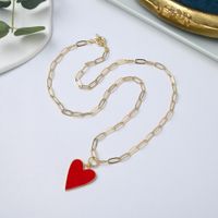 Simple Style Round Glass Beaded Women's Necklace main image 4
