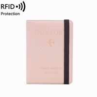 Unisex Basic Solid Color Pu Leather Rfid Passport Holders sku image 8