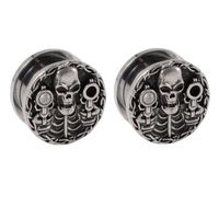 Hip-hop Retro Solid Color Stainless Steel Ear Studs main image 2