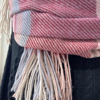 Women's Simple Style Solid Color Imitation Cashmere Printing Scarf main image 5