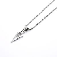 Punk Simple Style Classic Style Arrow Stainless Steel Plating Chain 18k Gold Plated Unisex Pendant Necklace main image 10