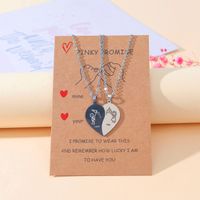 Cute Simple Style Cartoon Character Stainless Steel Handmade Plating Pendant Necklace main image 6