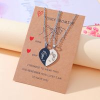 Cute Simple Style Cartoon Character Stainless Steel Handmade Plating Pendant Necklace main image 4