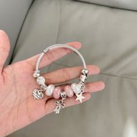 Sweet Bow Knot Stainless Steel Plating Bangle sku image 3