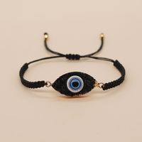 Ig Style Devil's Eye Plastic Resin Handmade Women's Bracelets sku image 1