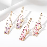Wholesale Jewelry Casual Cute Simple Style Flower Alloy Resin Drop Earrings main image 1