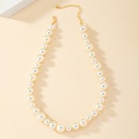 Lady Simple Style Solid Color Beaded Beaded Women's Necklace main image 3